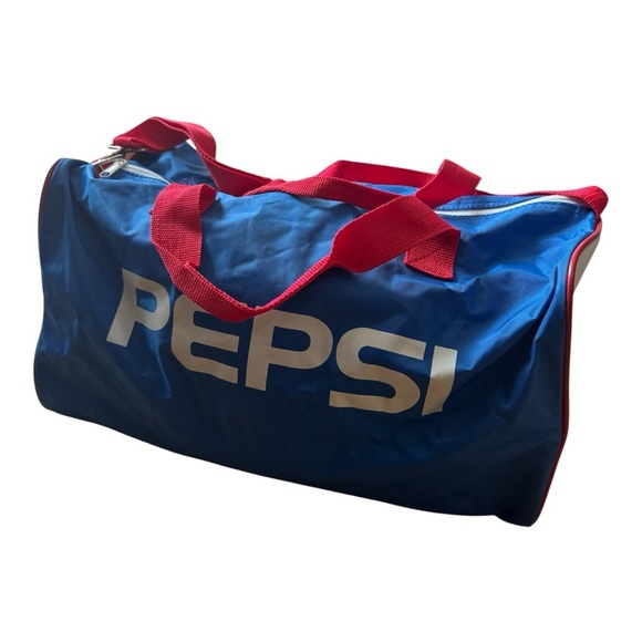 VTG Pepsi "Nothing Else is a Pepsi" Retro Sport Duffle Bag - Picture 7 of 10